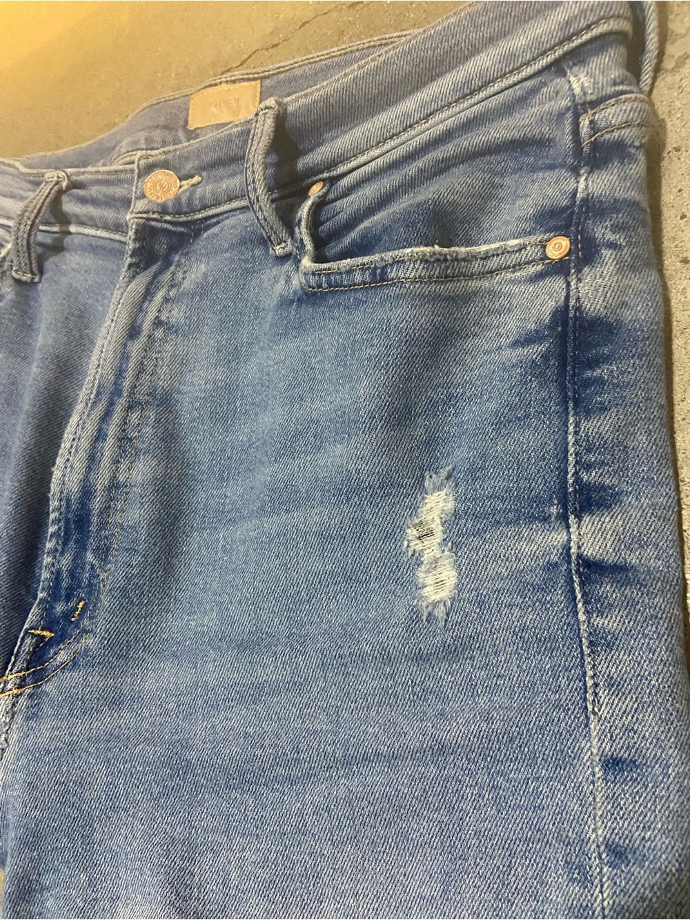 Mother high waisted Rider skimp size 30 - Picture 14 of 16